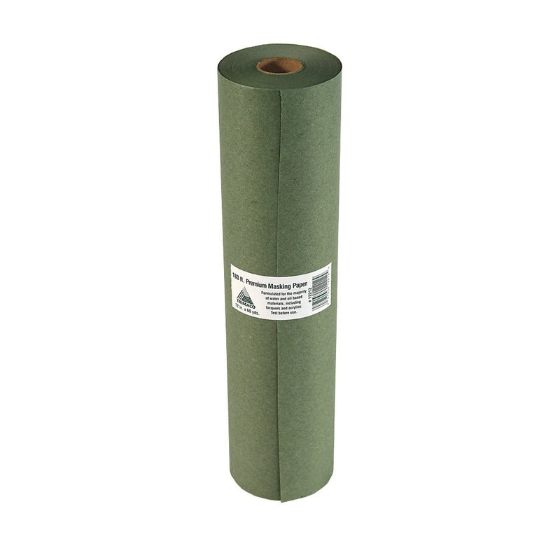 Trimaco PR12 Premium Masking Paper, 12-Inch x 180-Feet, Green