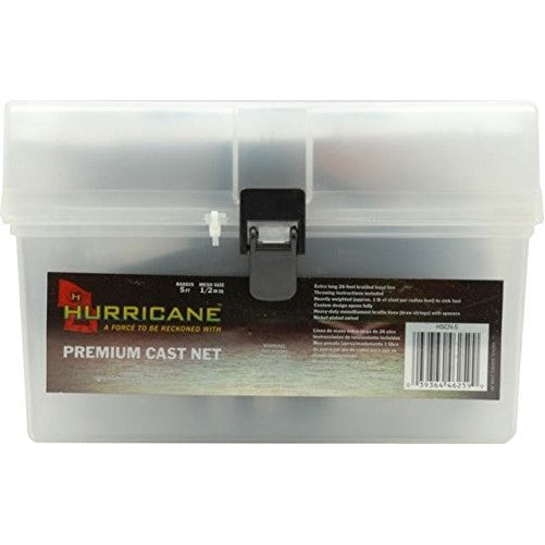 Hurricane 1/2-Inch 5-Feet Cast Net