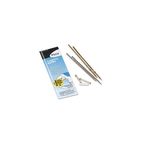 PM Company Aluminum Counter Pen Refill, Medium Point, Black Ink (PMC05073)