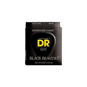 DR Strings Bass Strings, Black Beauties - Extra-Life, Black, Coated, 40-100