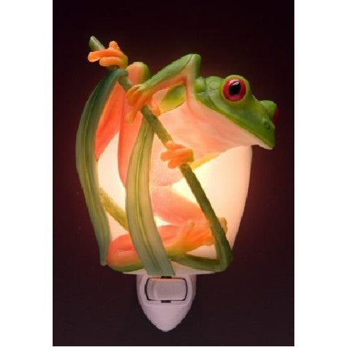 Ibis & Orchid Tree Frog Night Light #50071