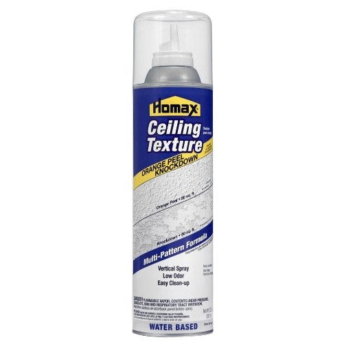 Homax 4067 Acoustic Ceiling Texture Spray, Knockdown/Orange Peel, 20-Ounce