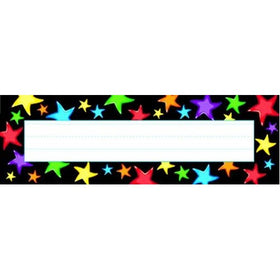 TREND enterprises, Inc. Gel Stars Desk Toppers Name Plates, 36 ct