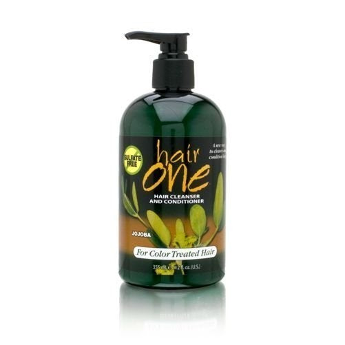 Hair One Cleanser And Conditioner For Color Treated Hair Sulfate Free 355Ml