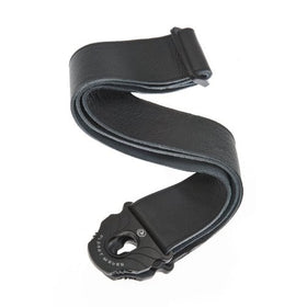 Planet Waves Planet Lock Guitar Strap, Black Leather