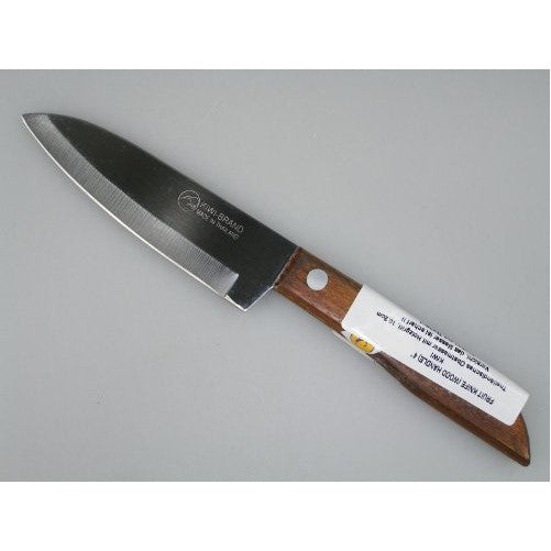 KIWI 4" Sharp Pairing Knife, with wood Handle # 503