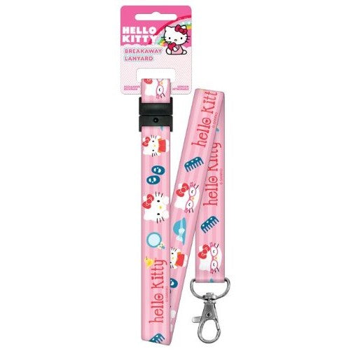 Hello Kitty Pink Dollhouse Breakaway Lanyard (SRL1)