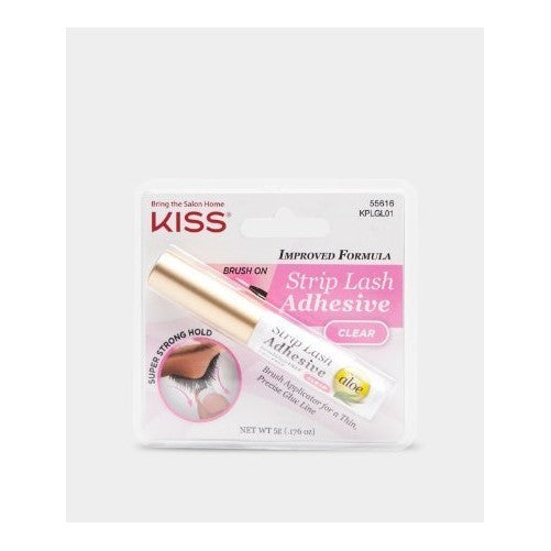 Kiss Strip Eyelash Lash Clear Adhesive 0.176 Oz.