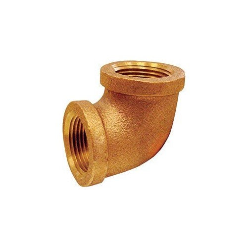 Jmf Elbow 90 Deg. 1/2 " Ftp Red Brass Lead Free