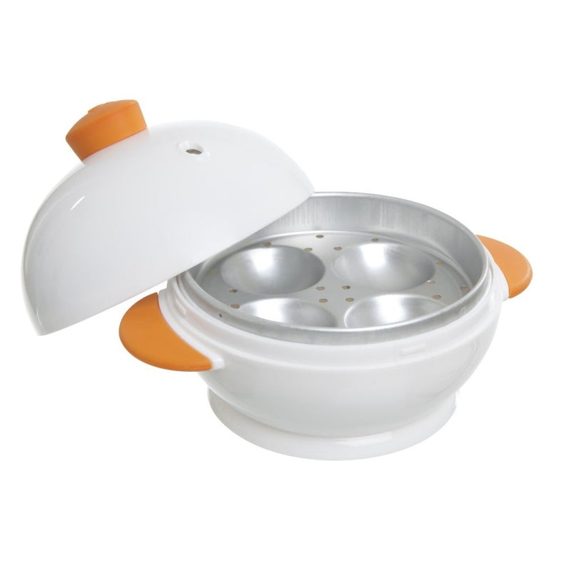 MSC International Joie Big Boiley Microwave Egg Cooker, 6.75-Inches x 5.25-Inches x 5-Inches