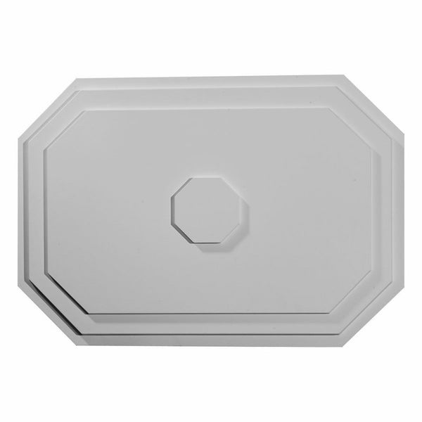 Ekena Millwork CM25FE 25 1/4-Inch W x 17 1/4-Inch H x 1 3/4-Inch P Felix Ceiling Medallion