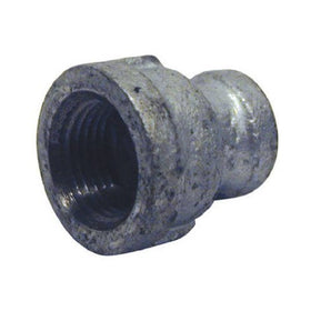 PANNEXT FITTINGS G-RCP1007 Galvanized Reducing Coupling, 1 x 3/4"