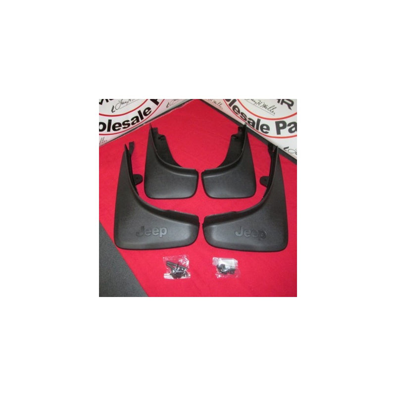 2014 Jeep Cherokee Front and Rear Molded Splash Mud Flap Guard Mopar OEM