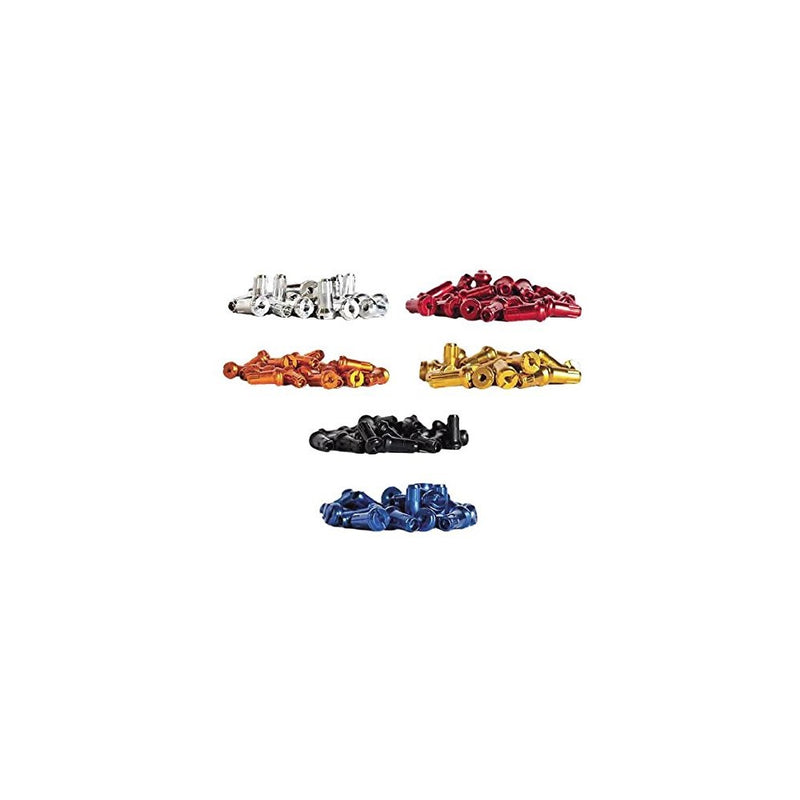 Bulldog Billet Aluminum Nipples - Orange 98-610O