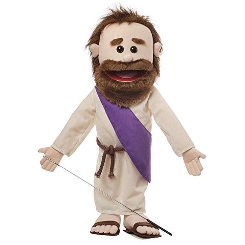 25" Jesus w/ Rope Belt, Full Body Bible Character, Christian Ministry Puppet