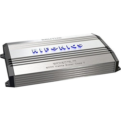 Hifonics BRX2016.1D Brutus Mono Super D-Class Subwoofer Amplifier, 2000-Watt