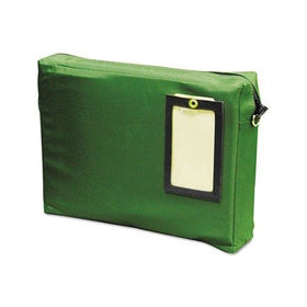 SteelMaster 2342411L02 Expandable Dark Green Transit Sack, 14w x 11h x 3d