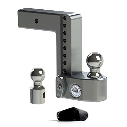 Weigh Safe WS8-2.5 Adjustable Ball Mount with 8" drop and 2.5" Shank