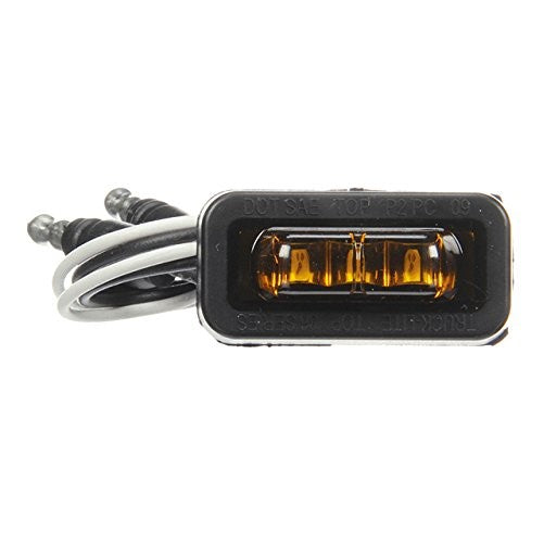 Truck-Lite 36115Y 36 Series Yellow LED Marker/Clearance Lamp (Flex-Lite Rear Exit Wires LED)