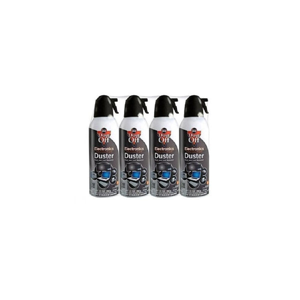 Dust-Off Compressed Gas Duster, Pack of 4 (DPSXL4)