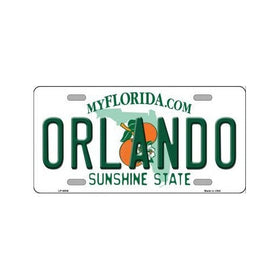 Smart Blonde LP-6006 Orlando Florida Novelty Metal License Plate