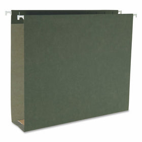 Smead Box Bottom Hanging File Folder, 2" Expansion, Letter Size, Standard Green, 25 per Box (64259)
