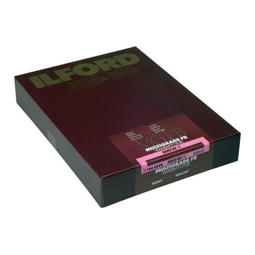 Ilford Multigrade FB Fiber Based Warmtone VC Variable Contrast Black & White Enlarging Paper - 8x10" - 100 Sheets - Glossy Surface