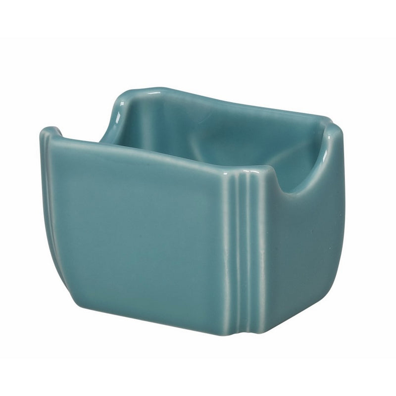 Fiesta 3-1/2-Inch by 2-3/8-Inch Sugar Packet Caddy, Turquoise
