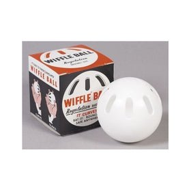 One Dozen Baseball Sized Wiffle Balls in a Countertop Display by Wiffle