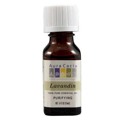 Aura Cacia Pure Essential Oil, Lavandin, 0.5 Fluid Ounce