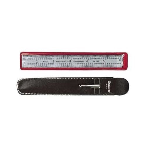 Steel Rules - dh604r-6 6" 4r grqad adj