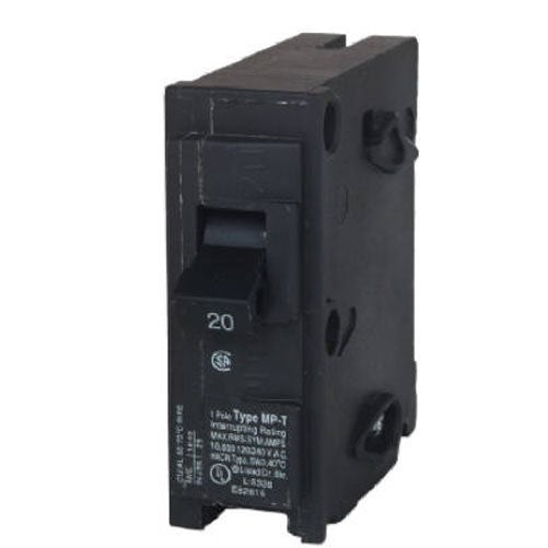 MP130 30-Amp Single Pole Type MP-T Circuit Breaker