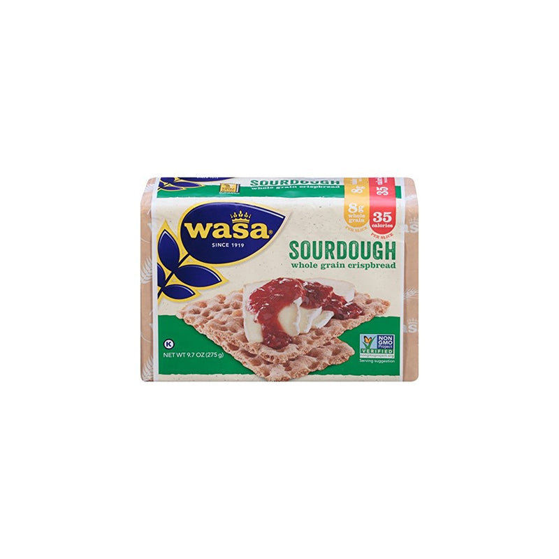Wasa Sourdough Crispbread, 9.7 Ounce (Pack of 12)