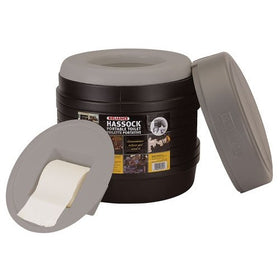 Reliance Products Hassock Portable Lightweight Self-Contained Toilet (colors may vary)