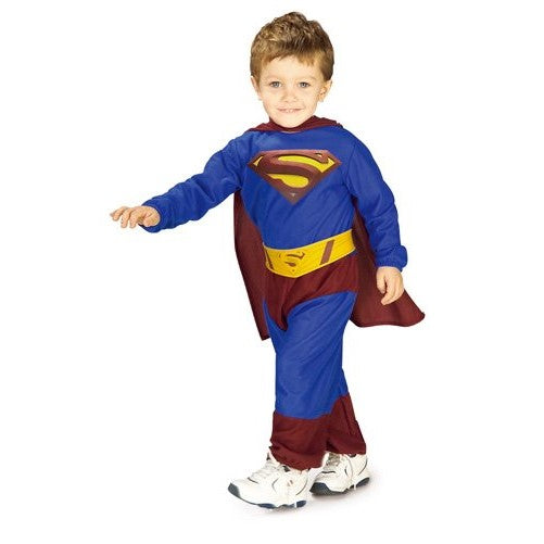 Superman Returns Jumpsuit And Cape Superman, Superman Print, 1-2 Years Costume