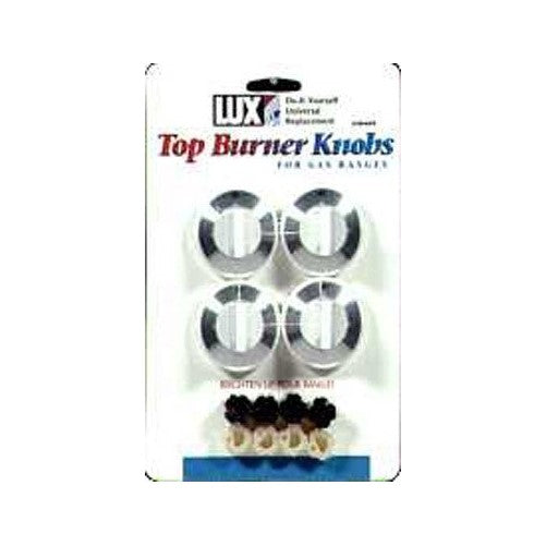 KNOB OVEN GAS WHITE 4PK by LUX MfrPartNo CPR-409