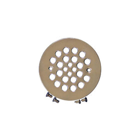 Plumbest D41-10PN Strainer with Screws for Fiberglass Shower Stalls, Polished Nickel