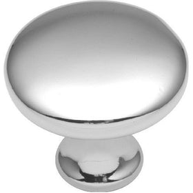 Hickory Hardware P14255-26 1-1/8-Inch Conquest Knob, Polished Chrome