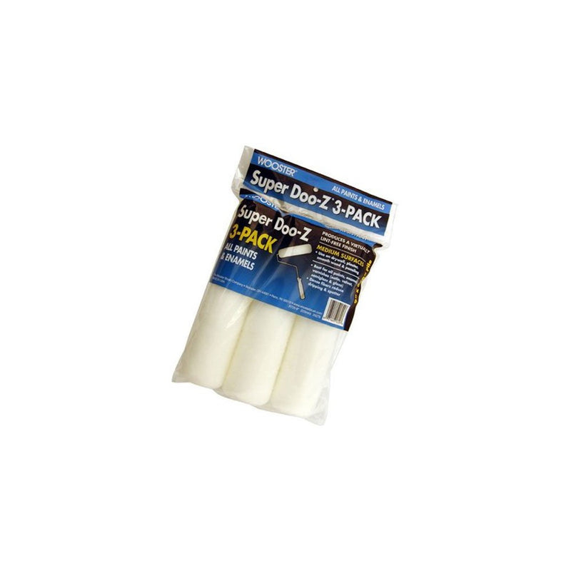 Wooster Brush R725-9 Super Doo-Z Roller Cover, 3/8-Inch Nap, 3-Pack, 9-Inch