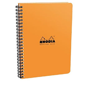 Rhodia Orange Meeting Notebook16 x 21 cm,