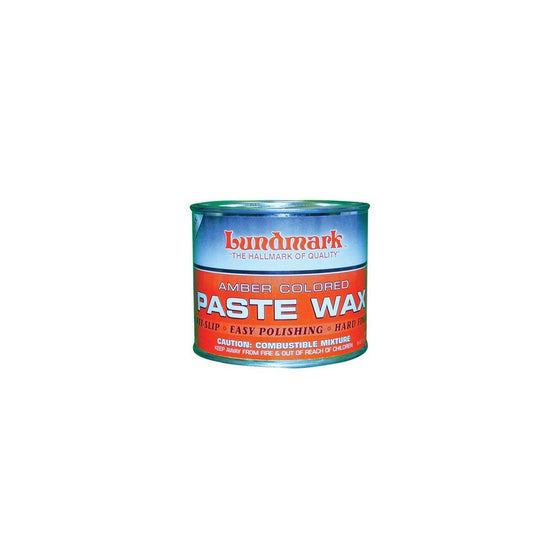 Lundmark Wax LUN-3353P001-6 6 x 1 lb Paste Wax Amber