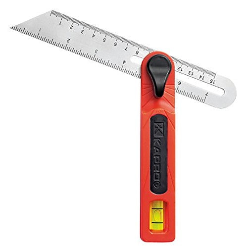 Kapro 301-01 T-Bevel with Stainless Steel Blade, 7-Inch
