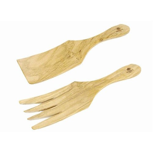 Berard Olive-Wood Handcrafted Wide Spaghetti/Salad Server