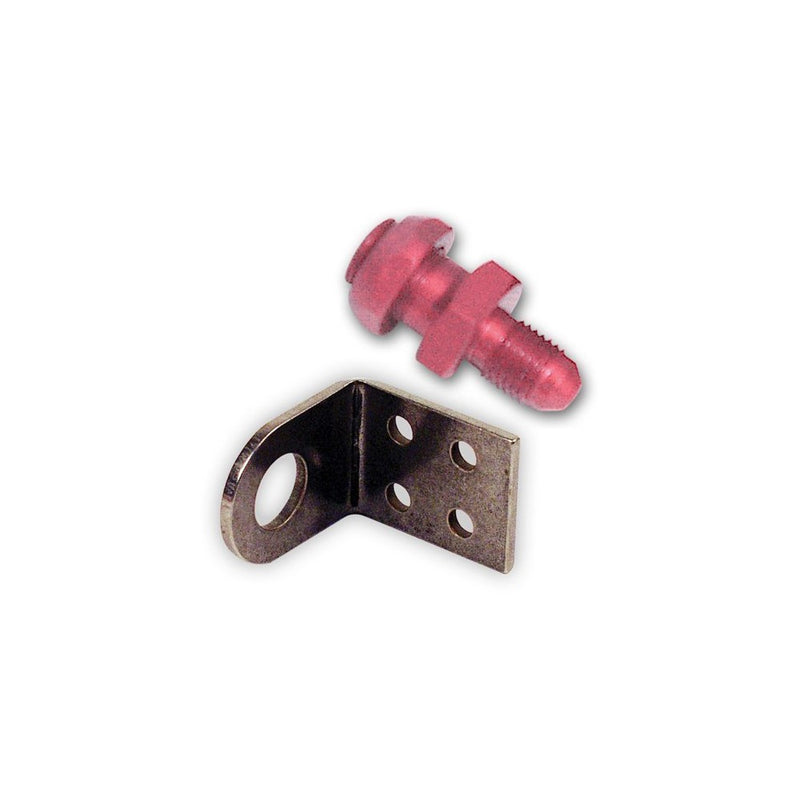 Longacre 45286 3/16" Bulkhead Brake Fitting with Tab