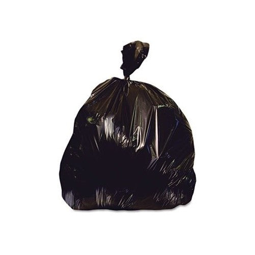 Heritage X8046AK Low-Density Repro Can Liner, 40-45gal, 1.5 mil, 40" x 46", Black (Pack of 100)