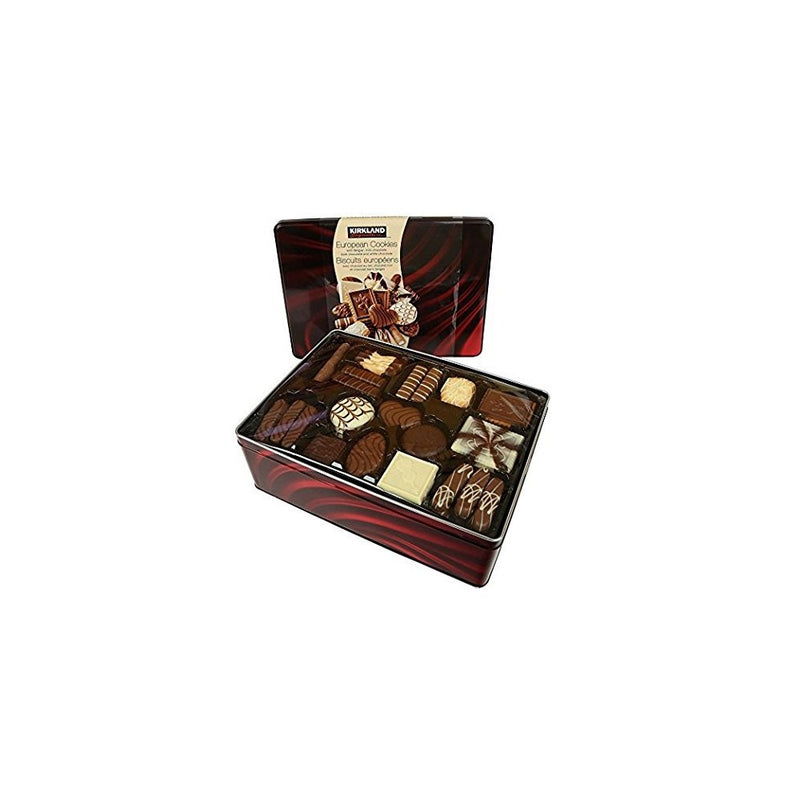Kirkland Signature European Cookies with Belgian Chocolate, 49.4 Ounce