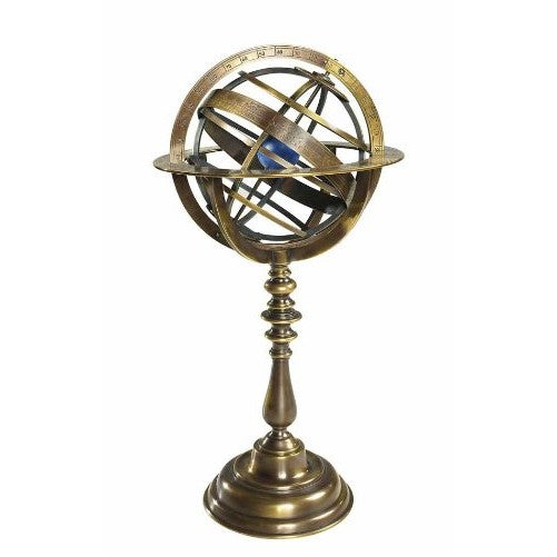 Armillary Dial in Brass