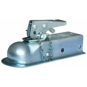 Husky 87070 1-7/8" Ball 2" Width Straight Coupler with Chain