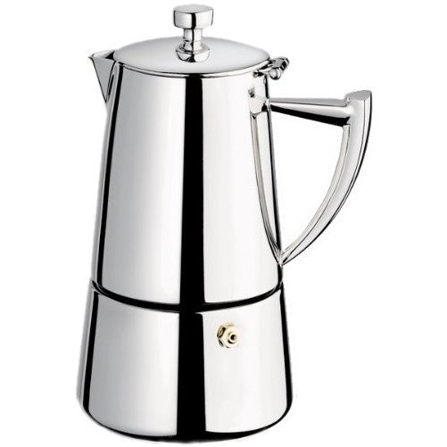 Cuisinox Roma 10-cup Stainless Steel Stovetop Moka Espresso Maker