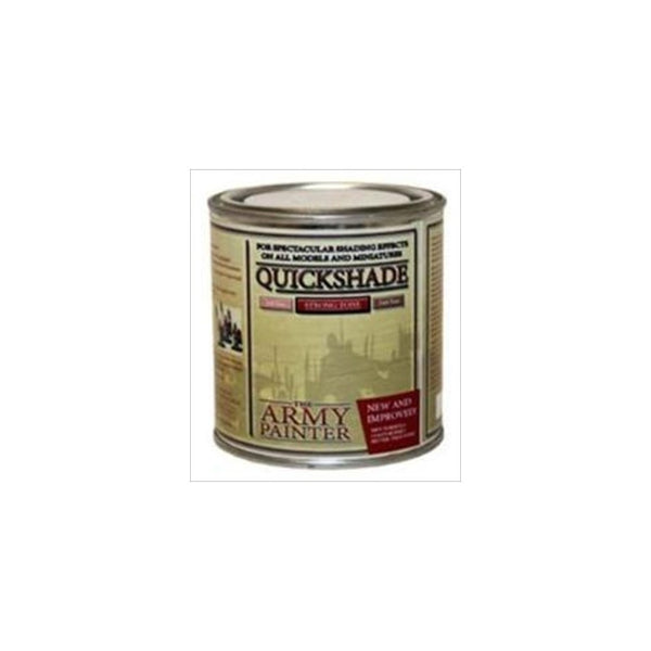 The Army Painter Quickshade Miniature Varnish for Miniature Painting, Strong Tone (250 ml)